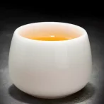 德化白瓷茶杯陳清宜全手工羊脂釉玉陶瓷功夫茶具
