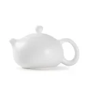 白瓷茶壶中国白羊脂玉瓷素烧带茶滤西施壶茶具