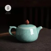 尚唐龍泉青瓷茶壺品茗單壺陶瓷功夫茶具