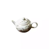 景德鎮云由山坊手繪粉彩陶瓷茶壺